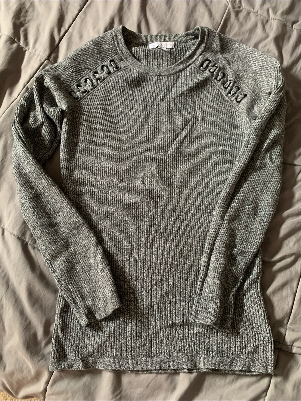 New York and Co Grey Sweater